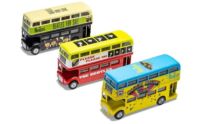 The Beatles - Series Two - Set of 3 Album Cover London Bus models