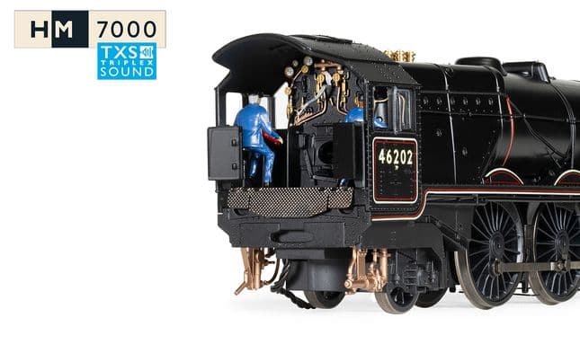 BR, Princess Royal Class 'The Turbomotive', 4-6-2, 46202 - Era 4 (Sound Fitted)