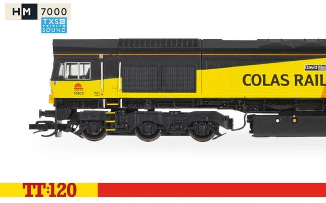 Colas Rail, Class 66, Co-Co, 66850, 'David Maidment OBE' - Era 11 (Sound Fitted)