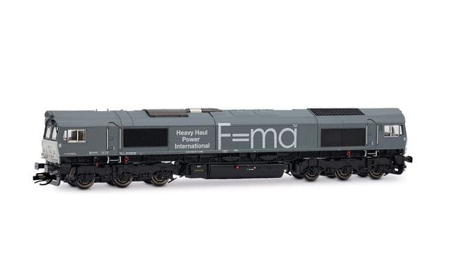 Heavy Haul Power, diesel-electric locomotive class 66, grey livery, ep. VI