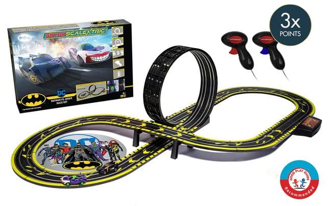 Micro Scalextric Batman vs Joker Race Set