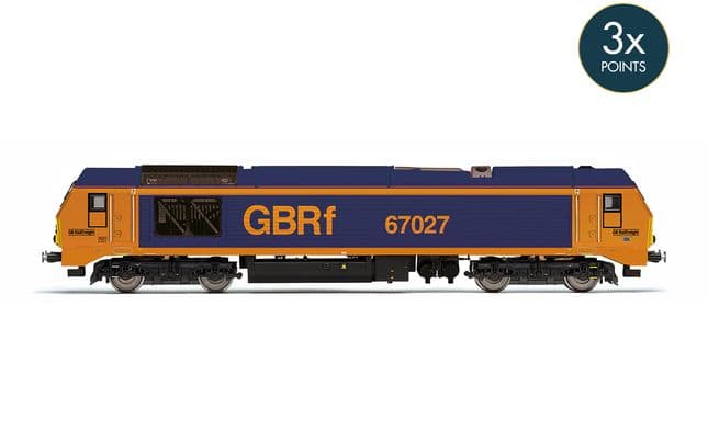 GBRf, Class 67, Bo-Bo, 67027 - Era 11