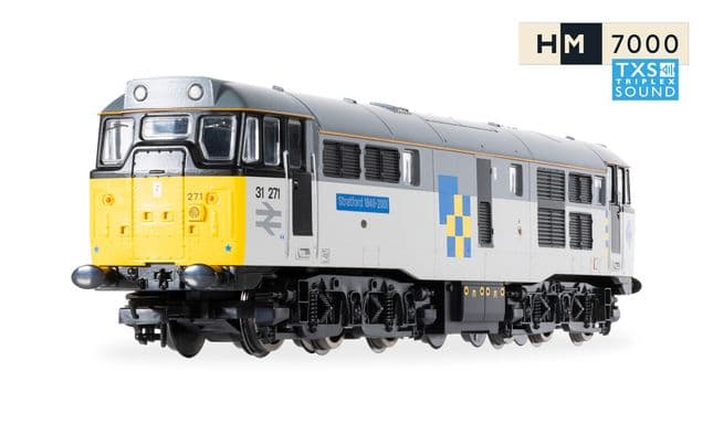 RailRoad - TLF Construction - Class 31 - 31271 'Stratford' (DCC Sound Fitted)