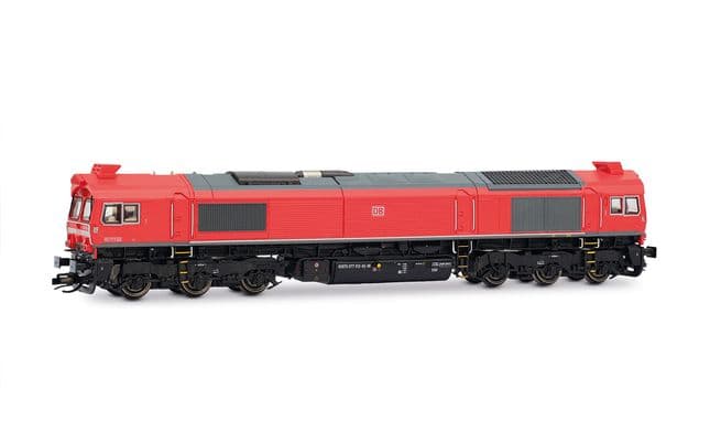 DB AG, diesel-electric locomotive class 77, red livery, ep. VI, with BLE sound decoder