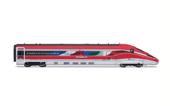 FS Trenitalia, set base di 4 unità del treno ad alta velocità "Frecciarossa 1000", livrea pubblicitaria "Le plaisir d'un voyage nouveau", ep. VI, con decoder sonoro