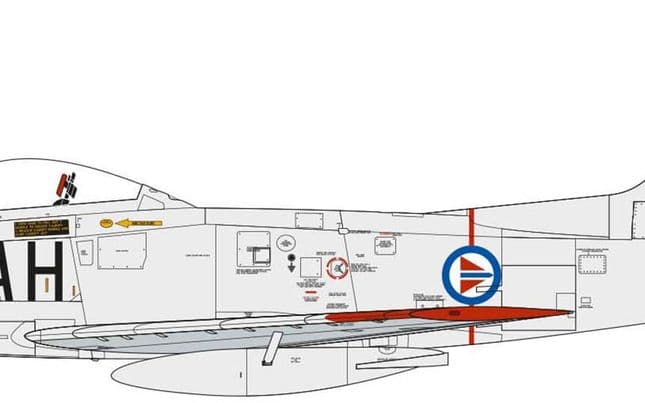 North American F-86F-40 Sabre