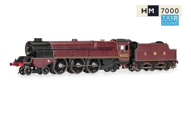 LMS, Princess Royal Class 'The Turbomotive', 4-6-2, 6202 - Era 3 (Sound Fitted)