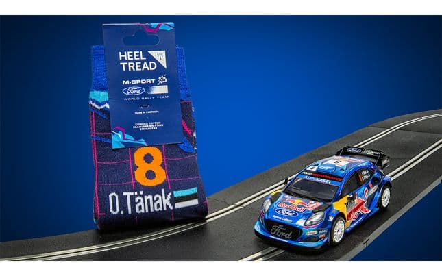 Scalextric x Heel Tread Socks