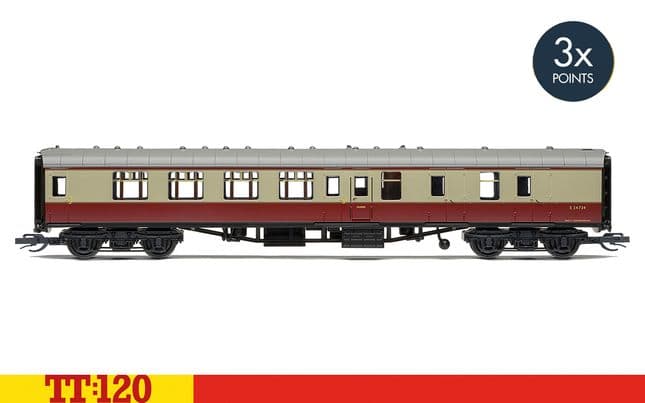 BR carrozza a scomparti mista "Mk1 composite corridor" con freno a mano E34734 - Ep. 4
