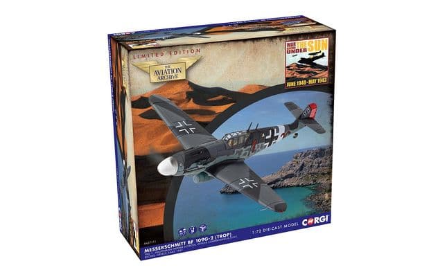 Messerschmitt Bf 109G-2 (Trop) 'Red 1' - JG 27 - Werner Schroer