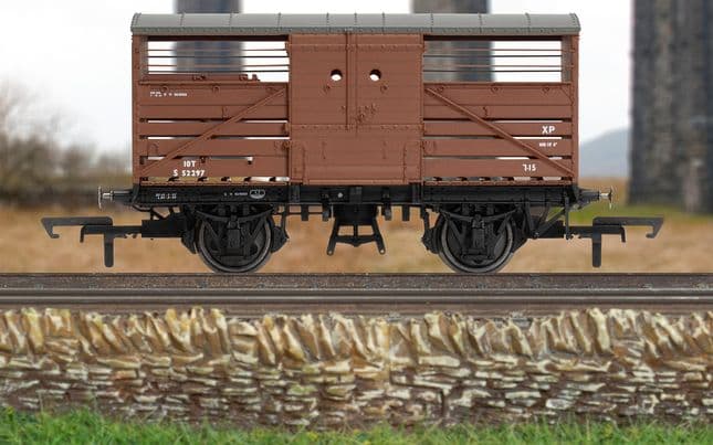BR - Ex SR - 52297 - Cattle Wagon