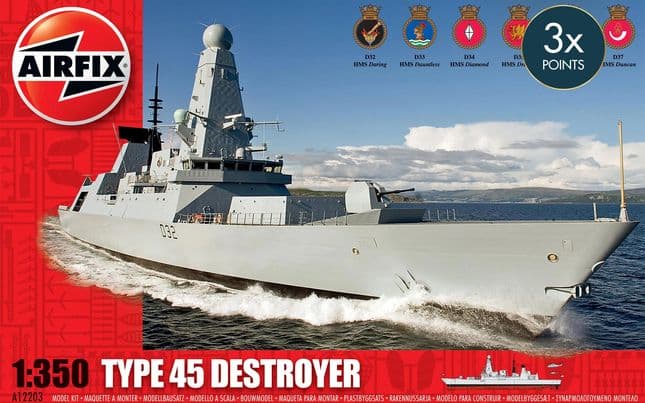 Airfix Club -  Type 45 Destroyer