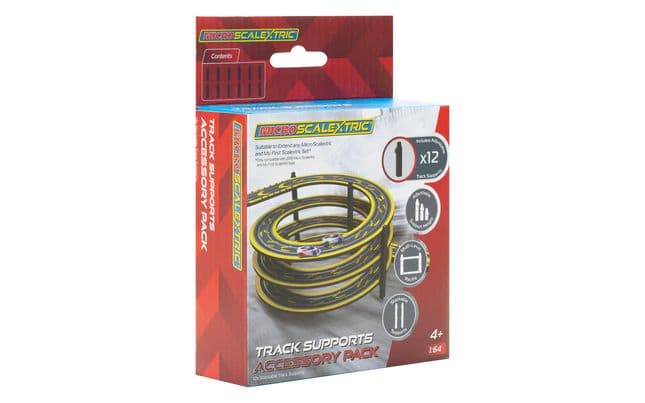 Micro Scalextric Track Supports Accessory Pack