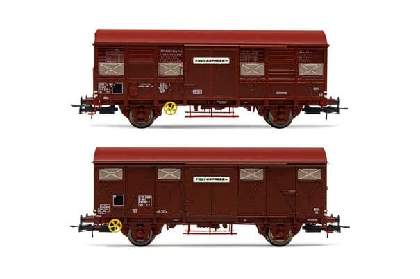 Jouef HO 1/87 – Lot De 3 Wagons Français époque 3 – En Boîte D'origine