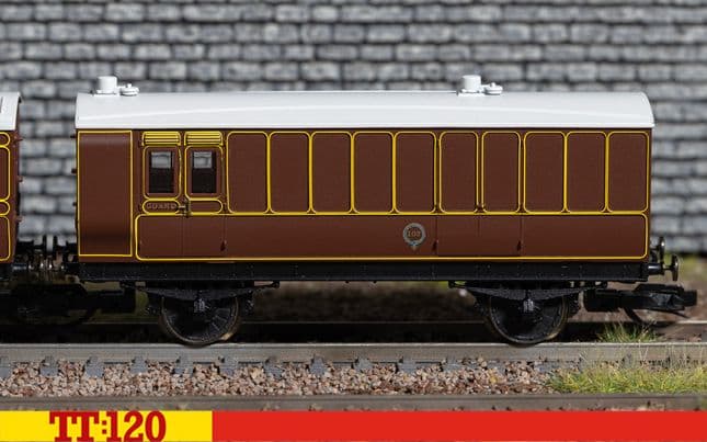 LB&amp;SCR - 4 Wheel - '102' - Passenger Brake Coach