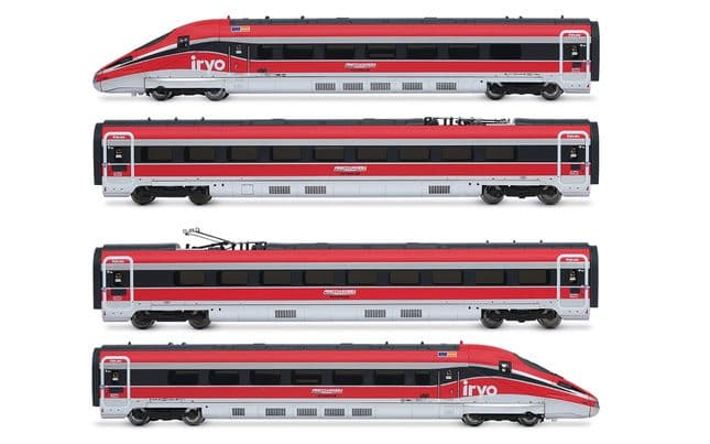 Iryo, set base de 4 unidades del tren de alta velocidad "Frecciarossa 1000", ép. VI, con decoder DCC