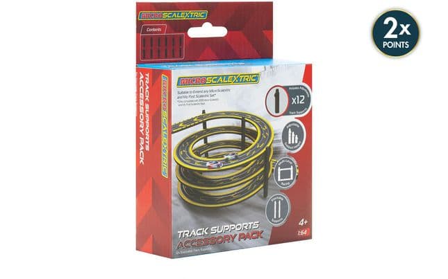 Micro Scalextric Track Supports Accessory Pack