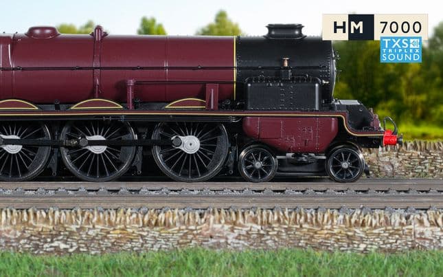 LMS - Princess Royal Class - "Turbomotive" 6202 (DCC Sound Fitted)