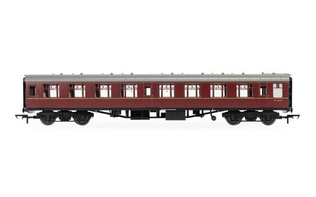 BR - MK1 Corridor - W24371 - Second Class Coach