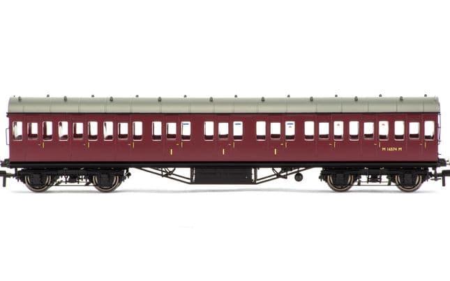 BR, 57' Stanier Non-Corridor Composite, M16574M - Era 5