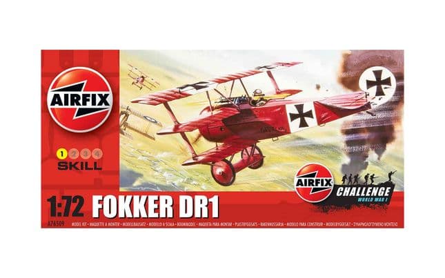 AIRFIX CHALLENGE FOKKER TRIPLANE