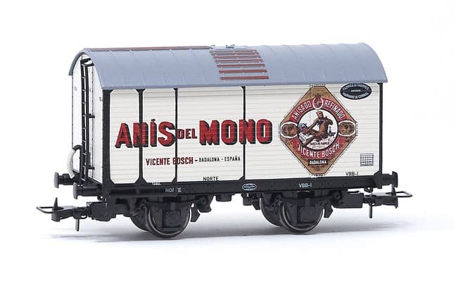 NORTE, vagón para el transporte de vino, «Anis del mono», ép. III