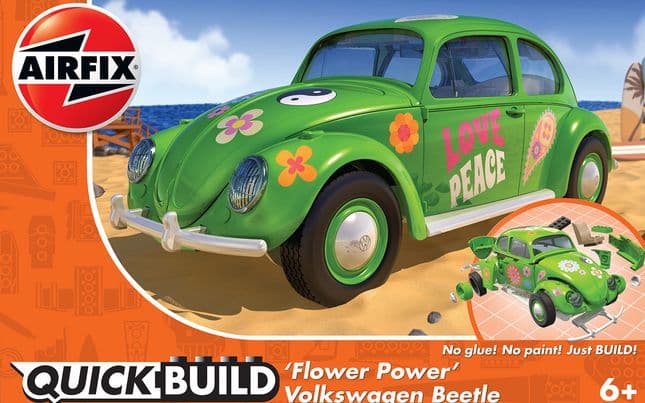 QUICKBUILD VW Beetle 'Flower Power'