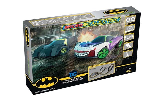 Micro Scalextric Batman vs Joker - The Race For Gotham City Set