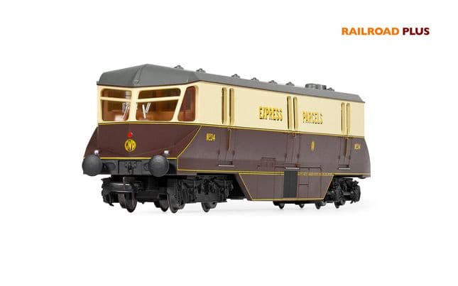 RailRoad Plus GWR, Bo-Bo, No. 34 Parcels Car - Era 3