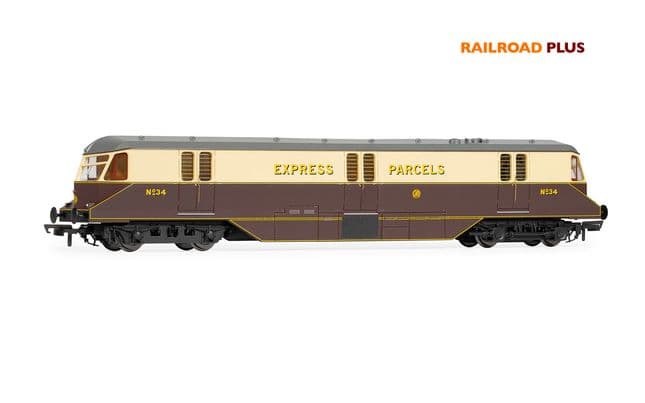 RailRoad Plus GWR, Bo-Bo, No. 34 Parcels Car - Era 3