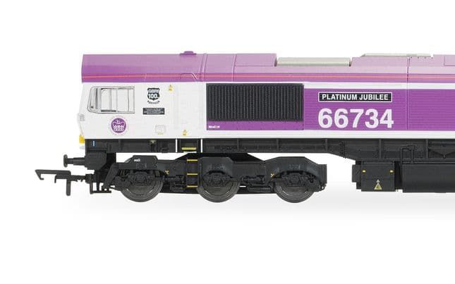 GBRf, Class 66, Co-Co, 66734 'Platinum Jubilee' - Era 11