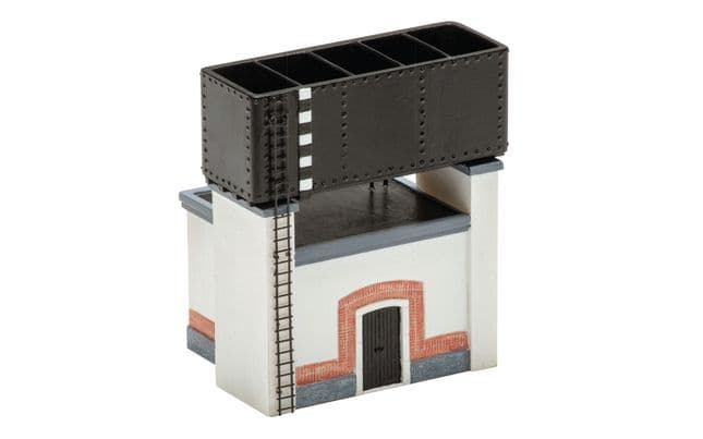 (H0 1:87) Wassertank mit kleinem Depot darunter