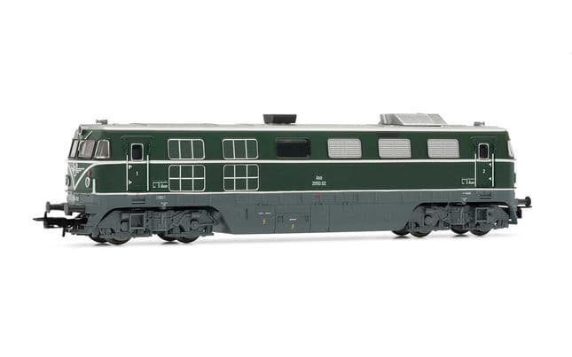 ÖBB, diesel locomotive class 2050.002, with generator, green livery, period IV, with DCC-Sounddecoder