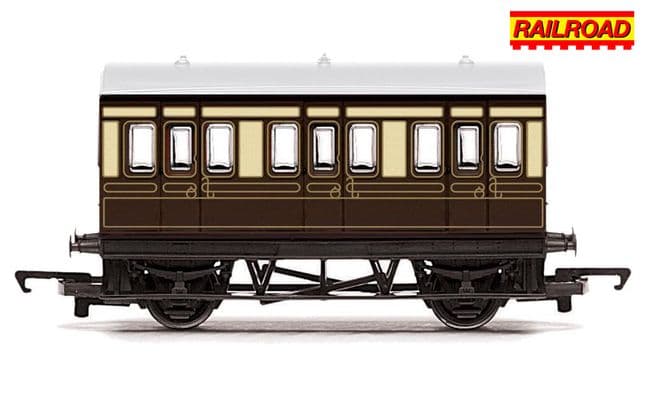 GWR, Four-wheel Coach - Era 3