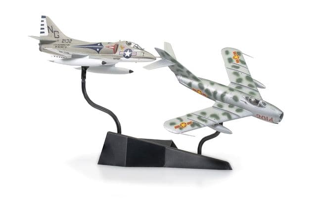 Mig 17F Fresco Douglas A-4B Skyhawk Dogfight Double
