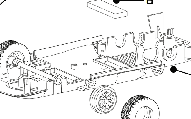 Underpan/ Front axle assembly, UNDERPAN FRT WHL ASSY