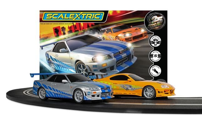 Scalextric Fast and Furious - Race Set - 25 Year Edition