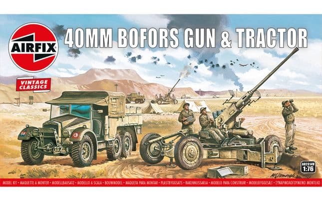 Bofors 40mm Gun &amp; Tractor