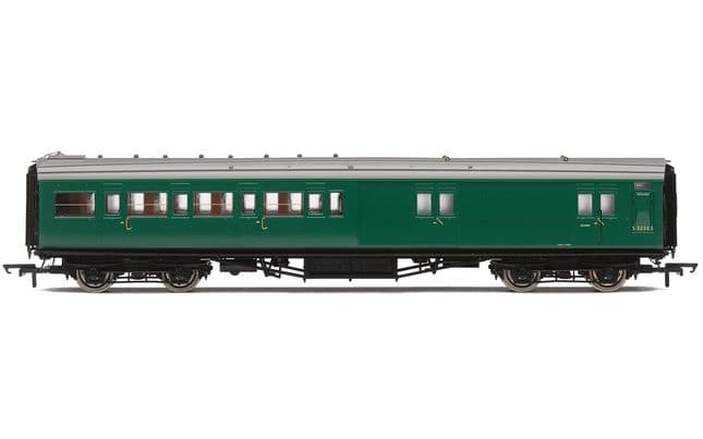 BR, Maunsell Corridor Four Compartment Brake Second, S3233S 'Set 399' - Era 5