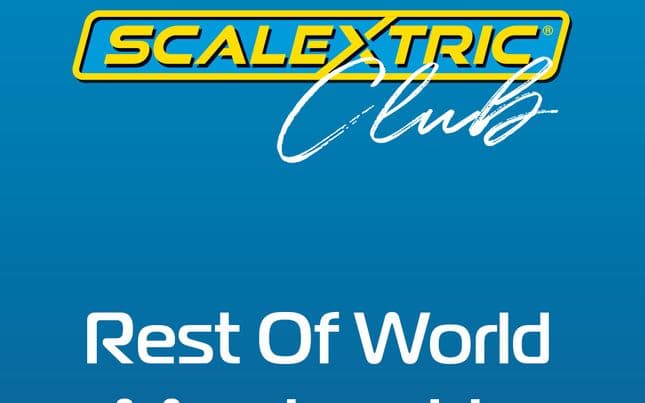 Scalextric 2023 Club Membership ROW