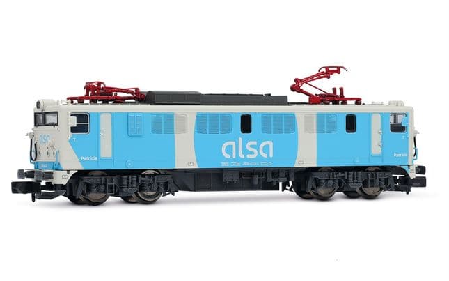 ALSA, locomotora eléctrica 269-413, decoración blanco/azul, época VI, con decoder de sonido