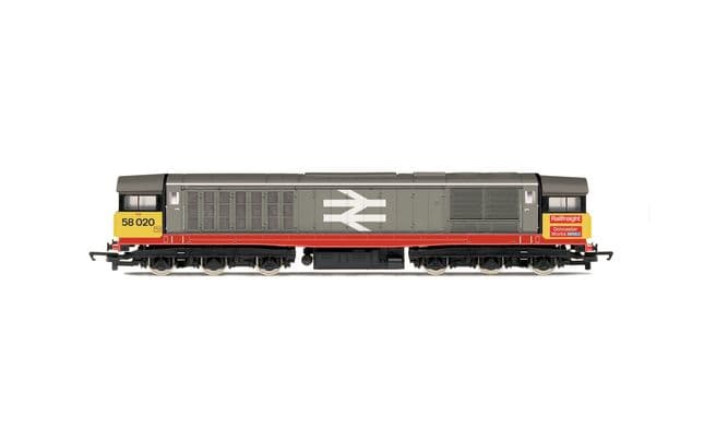 RailRoad Plus: Class 58 - BR - 58020 RailFreight 'Doncaster Works'