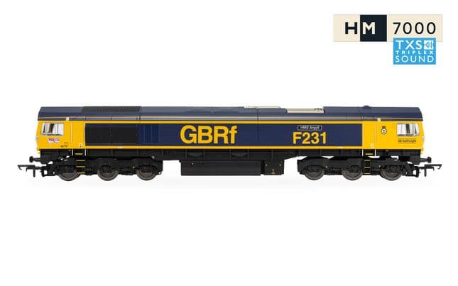 RailRoad: GBRf - Class 66 - 66775 'HMS Argyll' (DCC Sound Fitted)