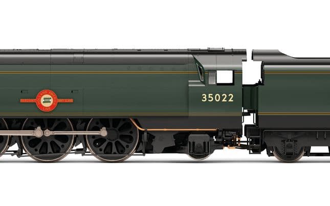 BR, Merchant Navy Class, 4-6-2, 35022 'Holland America Line' - Era 4