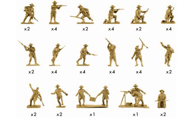 Airfix Vintage classics - WWI U.S. Infantry 1:76