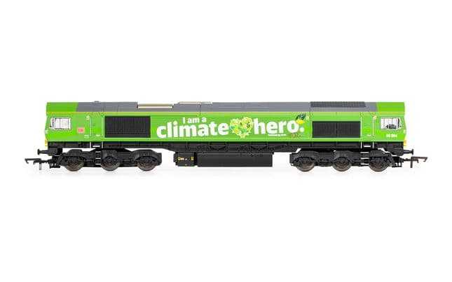 DB Cargo, Class 66, Co-Co, 66004 'Climate Hero' - Era 11 (Web Exclusive)