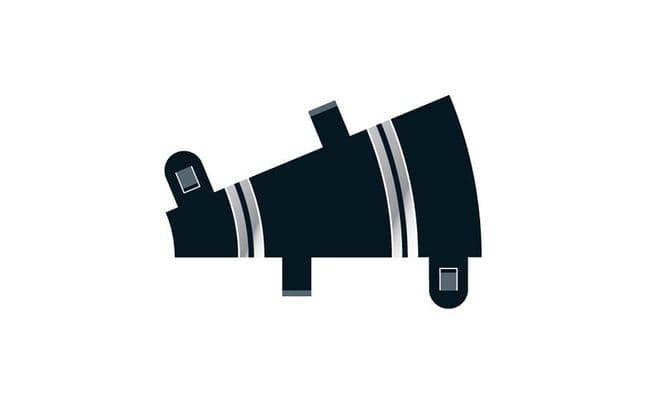 Radius 1 Curve 22.5¬∞ x 2