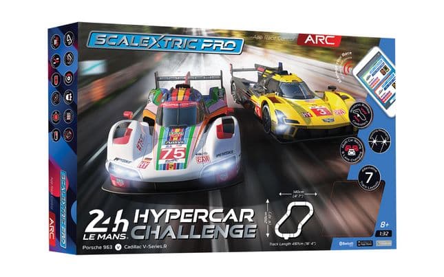 Scalextric Pro - 24hr Le Mans Hypercar Challenge - Race Set
