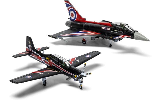 Eurofighter Typhoon FGR.4 "Blackjack" &amp; Shorts Tucano T.1 - Twin Pack