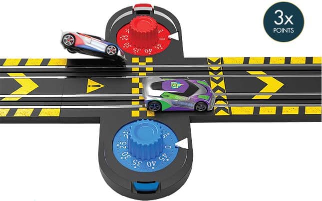 Micro Scalextric Batman vs Joker &amp; Lap Counter Bundle Set